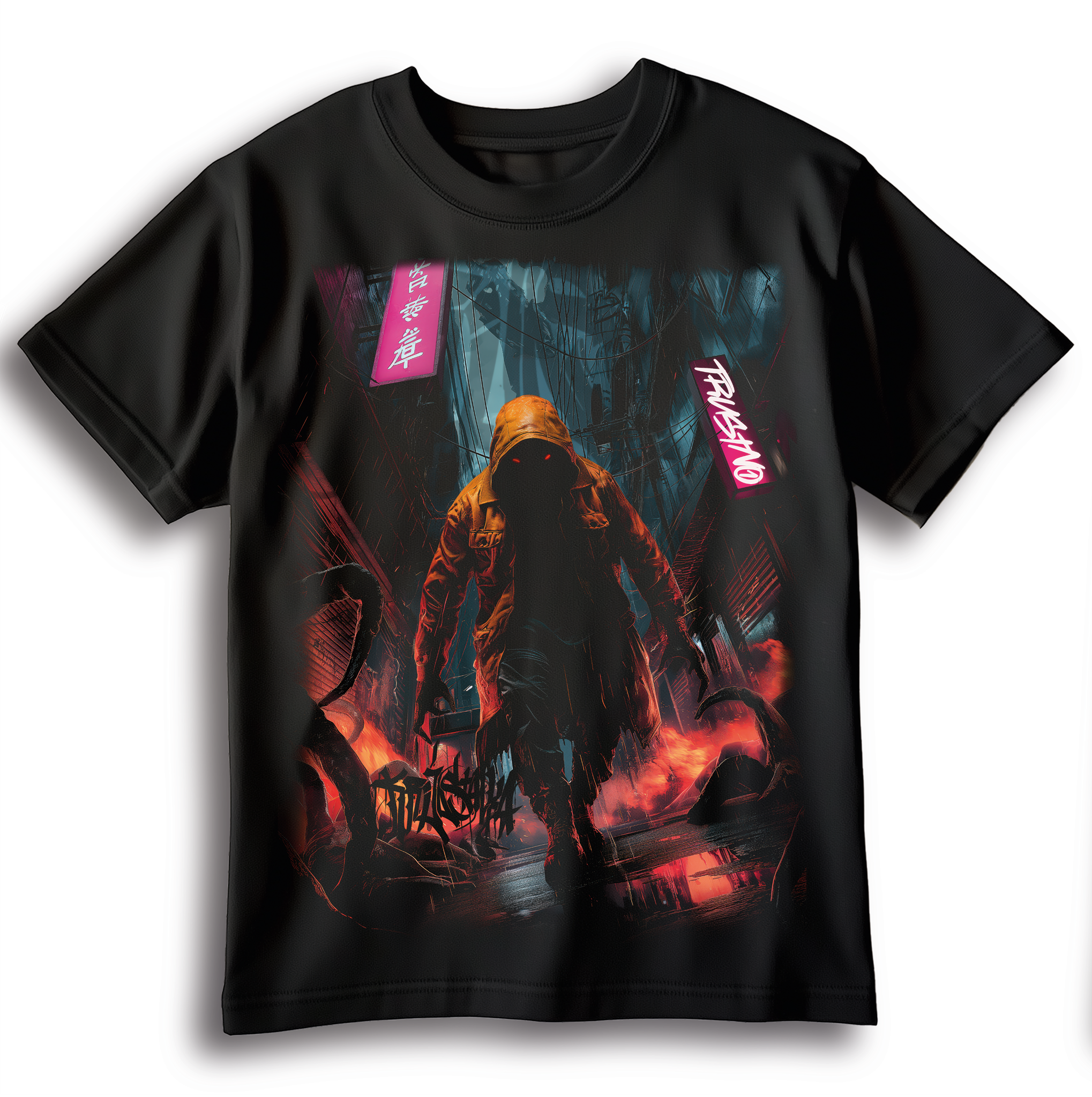 Bild von Krijo Stalka - 'Leichenspürhunde' Shirt [schwarz]